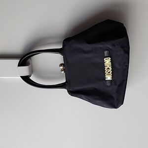 Vintage Moschino Nylon Wired Frame Doctor Bag